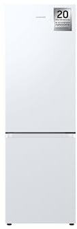 SAMSUNG RB34C602EWW/EF - Frigorífico Combi 185cm - 344L, Clase E, Color Blanco - SmartThings AI Energy Mode, Tecnología SpaceMax™, Balda Botellero