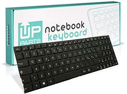 UP PARTS® Tastiera Italiana per Notebook Asus Vivobook X540, X540L, X540LA, X540LJ, X540M, X540N, Spare Parts 002-11N66LH, MP-13K96I0-920A, AEXKAI00020