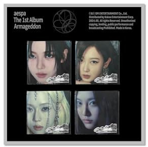 aespa Armageddon 1st Full Album Poster Ver (zufällig)