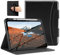 MoKo Funda para iPad (A16) 11ª Generación 11 2025,Carcasa iPad 10ª Generación 10.9 2022 con Portalápices y Bolsillo,Funda Folio de Cuero con Soporte,Múltiples Ángulos de Visión, Negro