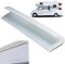 Rv Rain Gutter, 20FT Plastic Door Rain Drip Guard, J Shape Self Adhesive Roof Rain Diverter for Vehicle Truck Rv Boat Car Van Door Motorhome, Rv Rain Gutter
