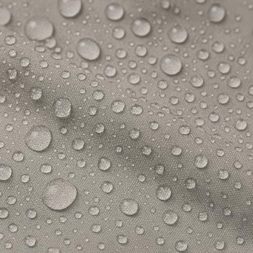 Outdoor-Stoff – Wetterfester, wasserabweisender & UV-beständiger Stoff für Gartenmöbel, Markisen & Polster | Robustes Outdoor-Gewebe für Balkon & Terrasse Meterware mit 180cm Breite (Beige)