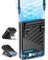 Gemmac Ventilateur Portable à la Taille, 4-en-1 LED Display Ventilateur Main/Cou/Bureau/Ceinture 5 Vitesses 10000 tr/min Batterie 4000mAh Rechargeable Fan Idéal Bureau, Chantier & Extérieur