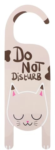 jojofuny 2 Piezas Letrero para colgar en la puerta baño cartel de no molestar para colgar en la puerta ocupado colgador de doble cara colgante