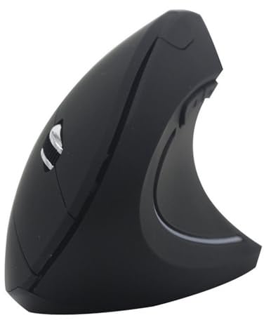 Genérico Vertikale Maus, ergonomisches Maus-Studio, Eingabegerät, ergonomisch, kabellos, mit USB-Empfänger, komfortables Eingabegerät für Po