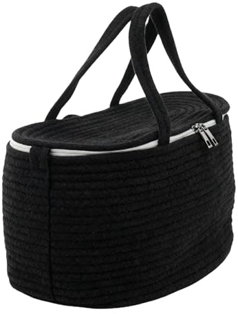 Babykörbe - Tragbare Tasche, Wickeltisch-Aufbewahrungs-Organizer | für Reisen, Outdoor, Auto, Badezimmer, Nachttisch, Picknick, Eltern, , Mädchen, Spielzeug, Flaschentücher, , Hellbraun