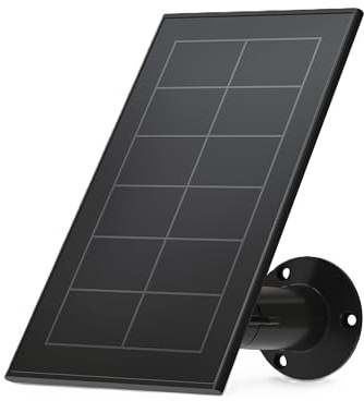 Arlo Chargeur de panneau solaire VMA5600B fonctionne avec les caméras Arlo Pro 5S 2K, Pro 4, Pro 3, Floodlight, Ultra 2, Ultra et Go 2 (renouvelé)