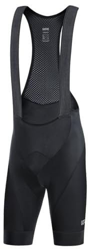 GORE WEAR Herren C3 Bib Shorts+ Kurze Trägerhose, Schwarz, M EU