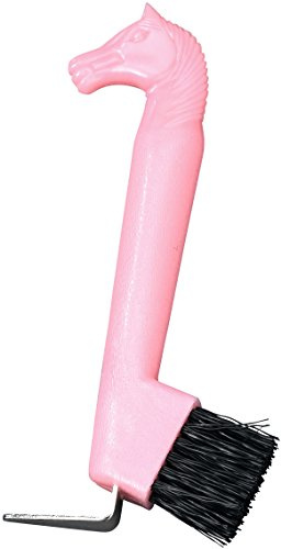 Hufkratzer Bürste Kopf Pferd, Rose