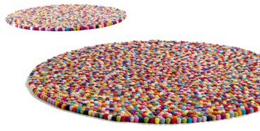 Hay Pinocchio Teppich, Wolle, 90cm, Mehrfarbig