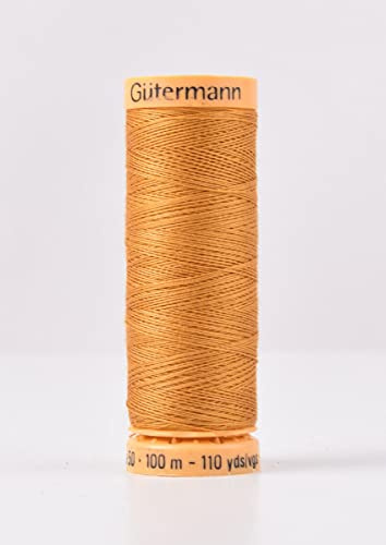 Gutermann Natural Cotton 100m Quilting Sewing Machine Sewing Thread Peach - 1056