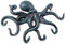 Handcrafted Model Ships seaworn Blau Gusseisen Octopus Haken 11 – Sea Life Decor – Beach Decor