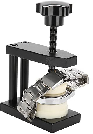 Pressa a cristallo per orologi a vite, attrezzo per pressa a cristallo per orologi, attrezzo per pressa per orologi in nylon, casa per officina riparazioni