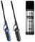 Cilio Stabfeuerzeug Flexi Turbo 2er Set 295597 mit Butangas 295542 (Blau + Schwarz)