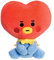 Aurora, 61375, BT21 Offizielle Merchandise, Baby TATA sitzende Puppe, 12,7 cm, Plüschtier, Blau und Rot, Blau und Rot