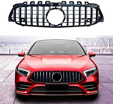 V6 AUTO PARTS A1188880000 Frontstoßstange Gitter Wabengitter für Mercedes-Benz CLA-Klasse X118 ab 2019 W118 CLA220 GT PANAMERICANA Shooting Brake, Schwarz