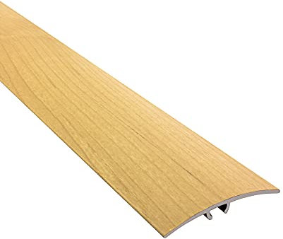 Alu Profil Übergangsschiene Übergangsprofil Laminat Farbig L270cm 40mm ahorn