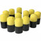 3 Ace Crafts 12 Mini Foam Dabbers with Black Plastic Cup Handle for School & Home Painting, Stencilling Easy Grip for Acrylic, Watercolour, Blending Inks, Pigment, Card-Making and Ink Stamping