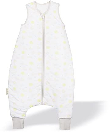 kolibri Baby-Schlafsack mit Beinen 2.5 TOG I Kliniklieferant Nr. 1 I Schlafsack ärmellos I Ganzjahr Babyschlafsack mit Beinen I Oeko-TEX 100 Zertifiziert | Unisex I Regenbogen/Ballon | 86/92 |