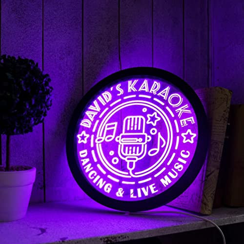Letrero De Neón De Karaoke, Letrero LED De Karaoke Personalizado, Luz De Neón De Karaoke Personalizada, Negocio De Letrero De Neón Personalizado, Letrero De Luz De Karaoke Con Nombre Personalizado