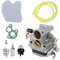 Kettensägen -Vergaser for for Husqvarna 235 23 5e 236 240 240E Carburetor-Zündkerzen-Dichtung Kraftstoffleitungs Kit 5450726-01