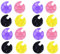 Ciieeo 2 Sets 8pcs Ring Color Mixing Tray Nail Finger Rings Paint Drawing Color Dish Mini Finger Ring Plates Nail Diy Art Ring Nail Art Rings Nail Art Palettes Manicure Do It Yourself
