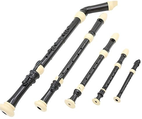 Juego De Flauta Grabadora Profesional Superpitch Saxophone Alto Tenor Bass Flauta Vertical De 8 Agujeros Clarinete Dizi flauta dulce