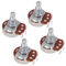 harayaa POTENTIOMETER 25K A25K LINEAR 18 Mm Rändelschaft für Gitarre Oder Bass