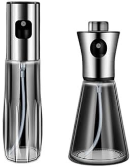 Botella de spray de aceite, aparatos de cocina, aparatos de cocina, pulverizador de aceite, botella de spray de aceite, dispensador de aceite de barbacoa atomizado for cocina, freidora de aire, pulver