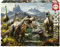Educa - Puzzle von 1000 Teilen für Erwachsene | Wilde Dinosaurier. Messen: 68 x 48 cm. Beinhaltet die puzzlekleber FixPuzzle. Seit 14 Jahren (19924)