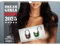 Sexy Dreamgirls Boobs DIN A3 Kalender quer für 2025 Erotik - Geschenkset Inhalt: 1x Kalender 1x Weihnachtsanhänger 1x Grußanhänger (gesamt 3 Teile)