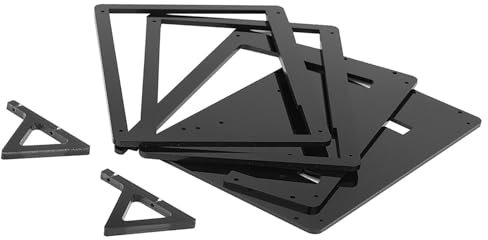 Yctze Pantalla Táctil de 7 Pulgadas con Estuche de Soporte de Plástico, Resolución 1024 * 600 para, Compatible con Monitor IPS de 7 '', Pantalla Táctil Elecrow, Cubierta