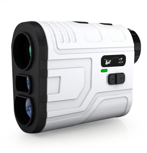 BOSEAN Golf rangefinder 1200 Yards Rangefinder Golf with Slope Switch, Flag Pole Locking, Rechargeble range finder golf for Golf & Hunting