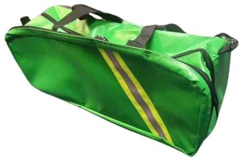 The Oxygen Store Durabag Sauerstofffass Tasche für Sanitäter, für Erste Hilfe, Ersthelfer, Notfall, Aufbewahrungstasche für medizinische Zylinder (leer), zusätzliche Aufbewahrungstaschen, Grün