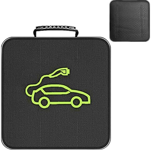 Ev Charging Cable Organizer,Charging Cable Organizer Ev Cable Bags - Waterproof Electric Car Charger Case Carry Bag for Ev Cables, Ev Charging Cables