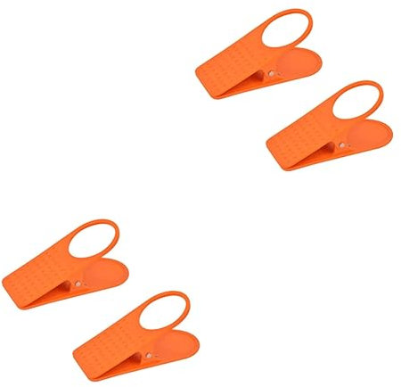 WESIEVYA 4pcs Mug Carrier Big Clamp Cup Holder Clip Tableware for Office Easy to Use Random Color
