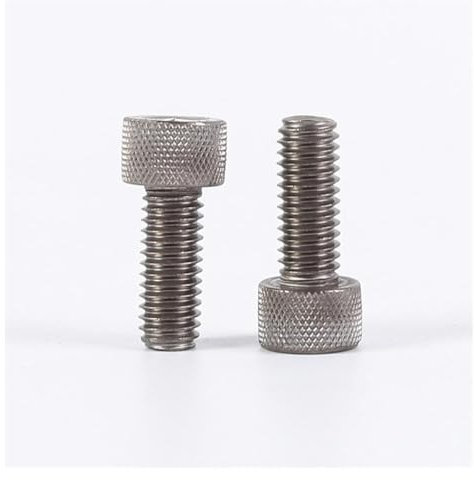 5 pièces M4 M5 M6 M8 tête hexagonale en Titane vis à tête cylindrique Boulon Longueur 6/8/10/12/15/16/20/25/30/35/40/50mm(M8X25mm)
