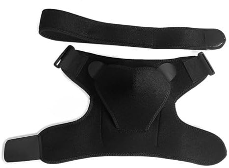 NHQ Tutore Spalla per Destra e Sinistra,Borse a Spalla,Raddrizza Spalle,Busto per Schiena Dritta,Benda Regolabile Neoprene per Il Sostegno Delle Spalle,Cuffia dei Rotatori,Dislocazione Delle Spalle