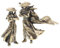 FOYTOKI 2stücke Miniature Chinesische Krieger Figuren Antike Statues Für Bonsai Und Mikrolandschaftsdekoration Miniatur Kunstwerke Für Terrarien Und Schreibtische Chinesische
