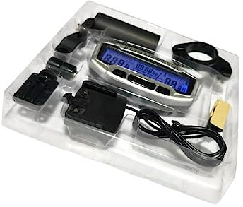 BESPORTBLE Digital Fahrrad Tachometer Mit Nachtlicht Kompakter Bike Computer Mit Funktionen Anzeige Batteriebetrieben Leicht Und Kompatibel Für Rennrad Mountainbike Klapprad Outdoor Fahrradto