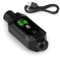 Vonyx WAT200 Receptor inalámbrico UHF para micrófono, 16 Canales, Alcance de hasta 70m, conexión XLR, batería Recargable, fácil de Instalar, Ideal para Sistemas de Audio Profesionales, Color Negro