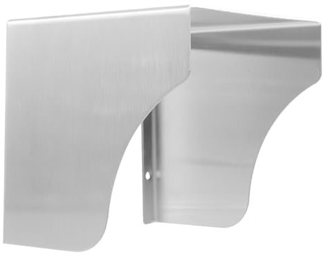 Angoily Splash-Box security ausrüstung easy putz duschdicht wasserabweisend Leitung Regenschutz für die Türklingel wasserdichte Hülle für Anwesenheitsmaschine Rostfreier Stahl Silver