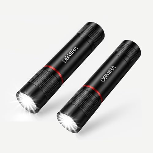 DOMIRA Rechargeable LED Torch | Super Bright High-Power Flashlight | USB Pocket Torch for Camping, Emergency, Tactical & Work Use Type C Charger (2)