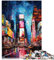 Puzzle 2000 Teile für Erwachsene Times Square Lernspiel Herausforderungsspielzeug Stressabbau Schwierige Herausforderung 27,56 Zoll x 39,37 Zoll für 14-Jährige