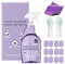 All-Purpose Cleaning Spray, Practical Multi-Surface Cleaner for Home, Multifunctional Spray Cleaner for Ovens, Suitable for Kitchen, Bathroom, with 12 Concentrate Tablets, 1 Glove, 1 Cleaning Cloth