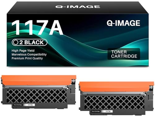 117A Schwarz Tonerkartusche Kompatibel für HP 117A Toner Set | Kompatibel für Toner HP Color Laser MFP 178NWG für HP Color Laser MFP 179FWG 150NW 179FNW 178NW 150A W2070A W2072A W2073A