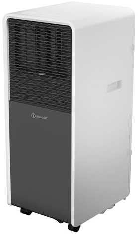 INDESIT Condizionatore Portatile PAI212COW, 12000 BTU/h, Funzione Raffrescamento, Funzione Riscaldamento, Deumidificazione, Elettrodomestici per la Casa, Classe Energetica A | Climatizzatore Senza Unità Esterna, Riscaldamento e Raffrescamento, Deumidificatore, Condizionatore Senza Unità Esterna