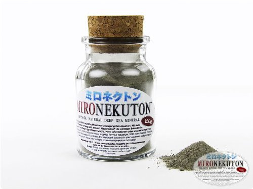 Naisee Mironekuton Pulver 150g Glasflasche - Aquarium Wasserbehandlung für Garnelen - Pflege und Verbesserung der Wasserqualität - 150 Gramm