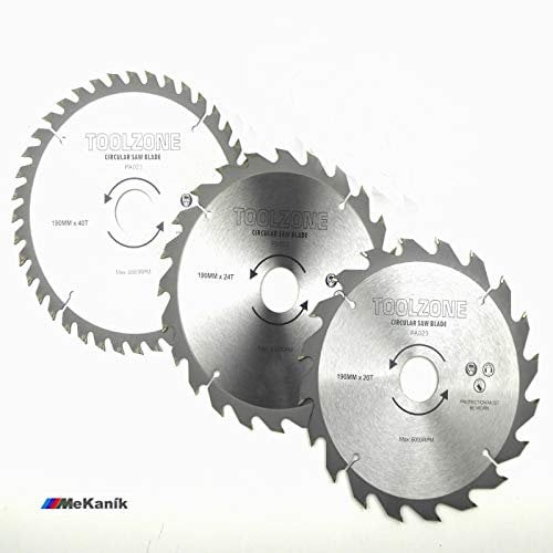 Toolzone 190mm TCT Circular Saw Blade