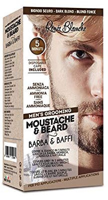 Renée Blanche colorear Barba y bigote Men's Grooming (Rubio Oscuro)